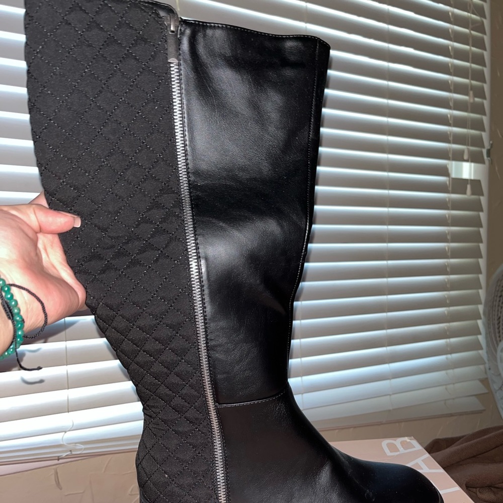 Black boots